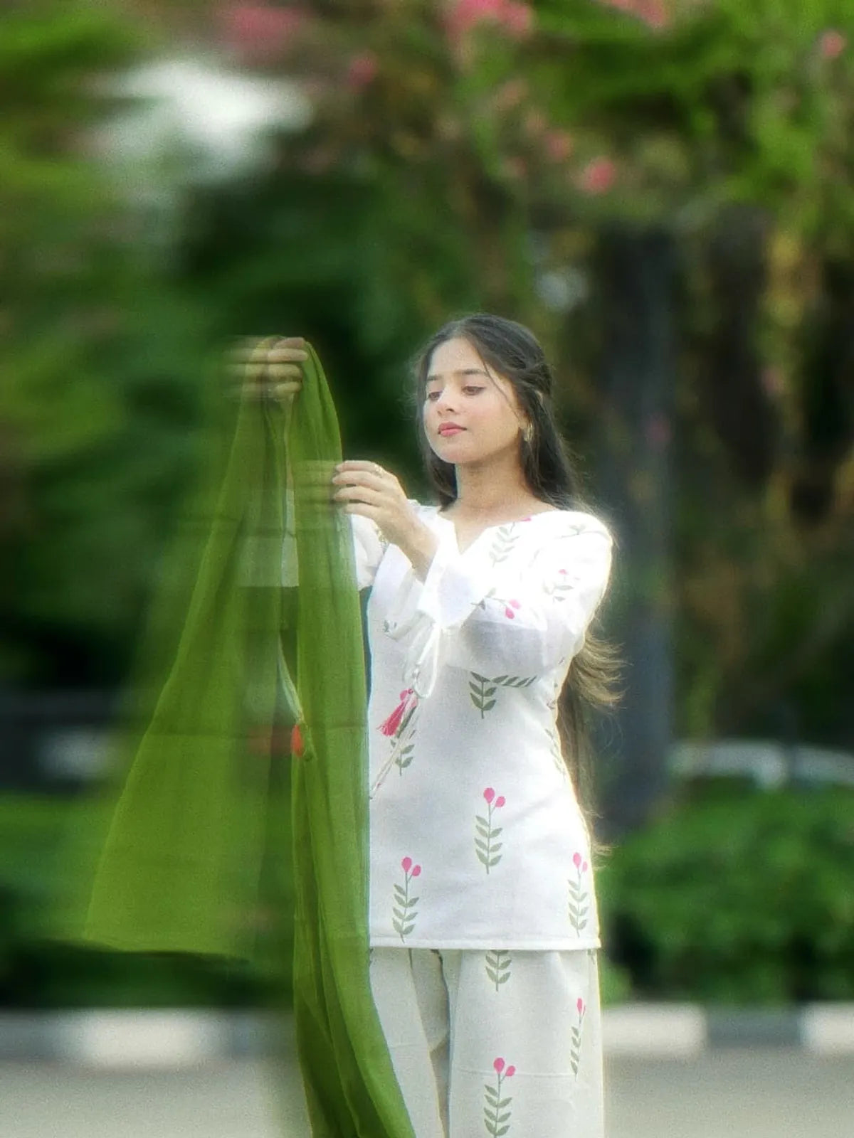 LAAM Dhanak 3 Piece Embroidered Unstitched Suit