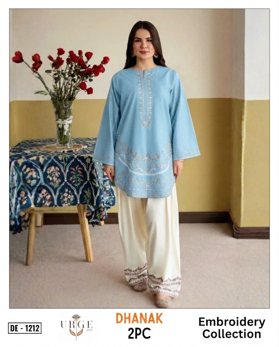 2-Piece | Premium Embroidered Winter Suit – DE-1212SK