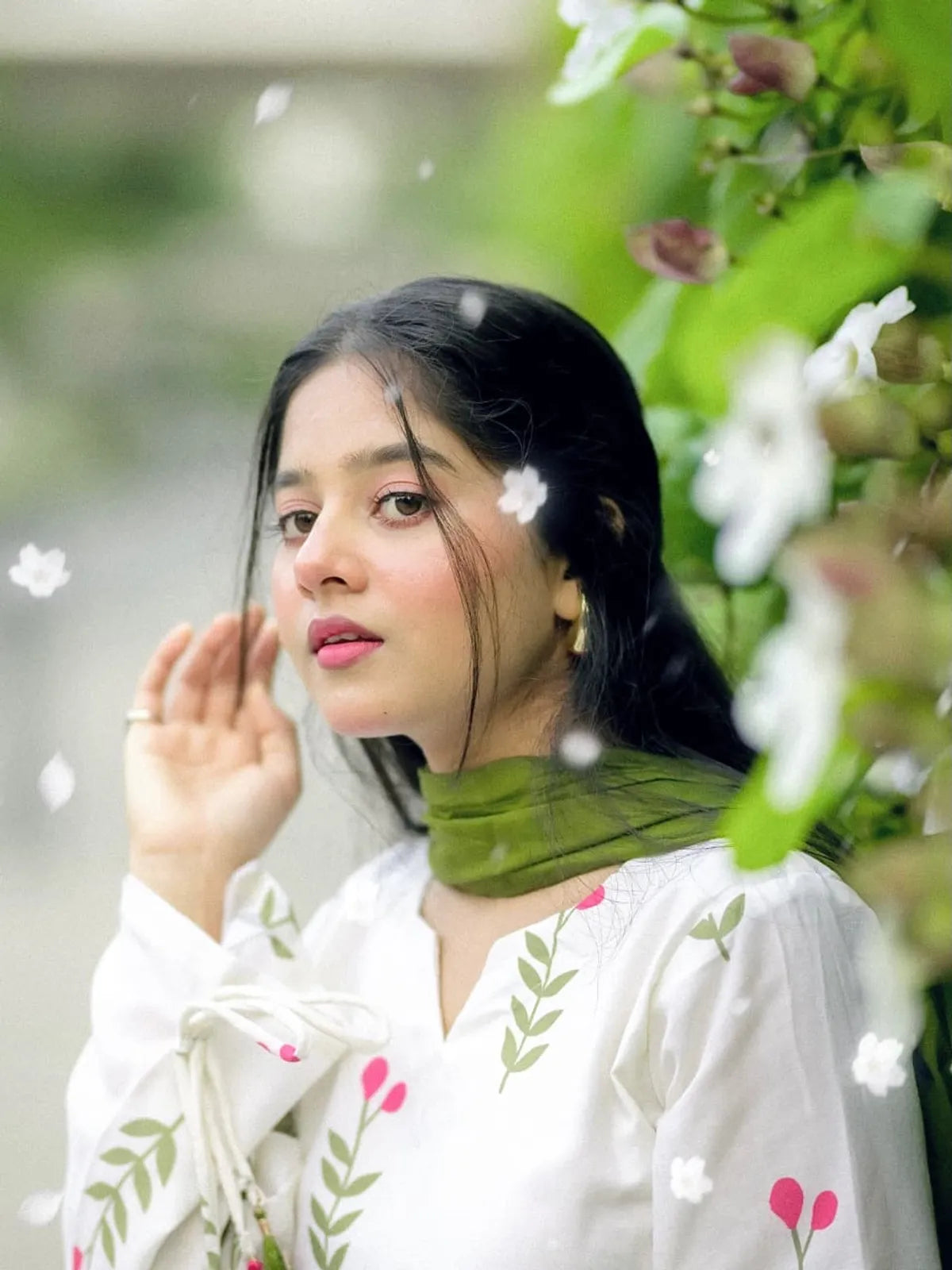 LAAM Dhanak 3 Piece Embroidered Unstitched Suit