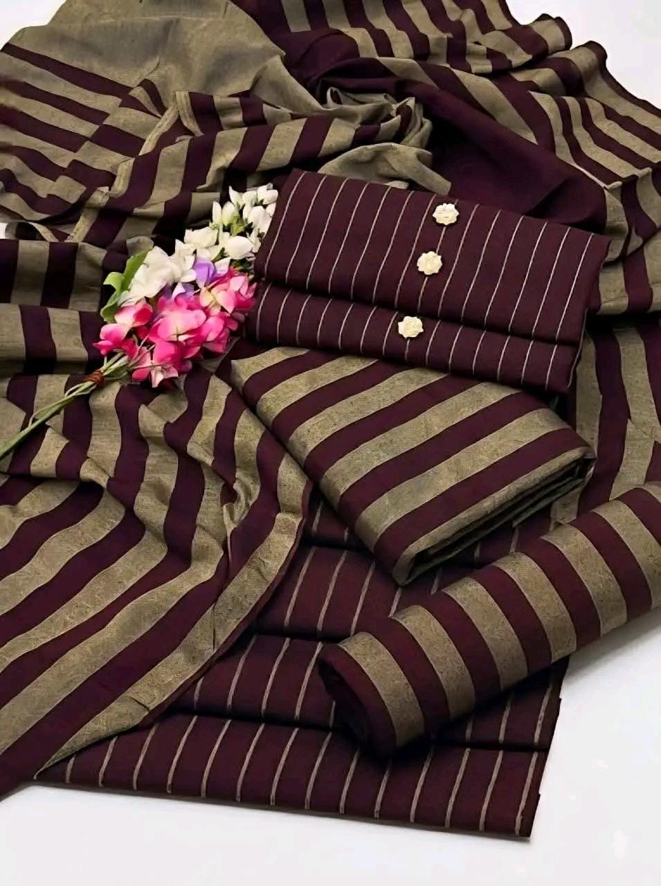 Khaadi Multani Susi 3 Piece Unstitched Suit