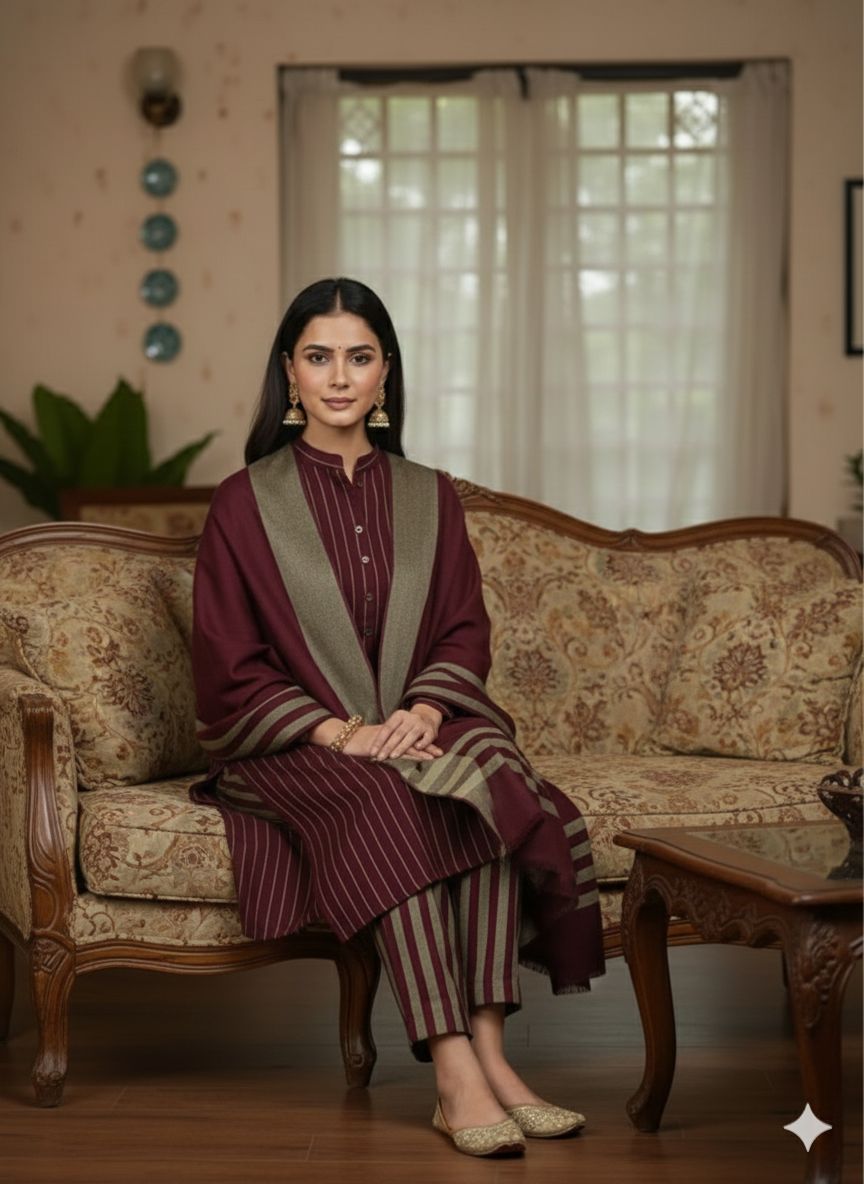 Khaadi Multani Susi 3 Piece Unstitched Suit