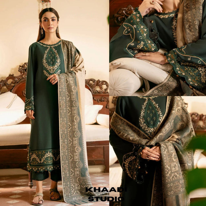 Lawn 3pc unstitched embroidered summer collection suit