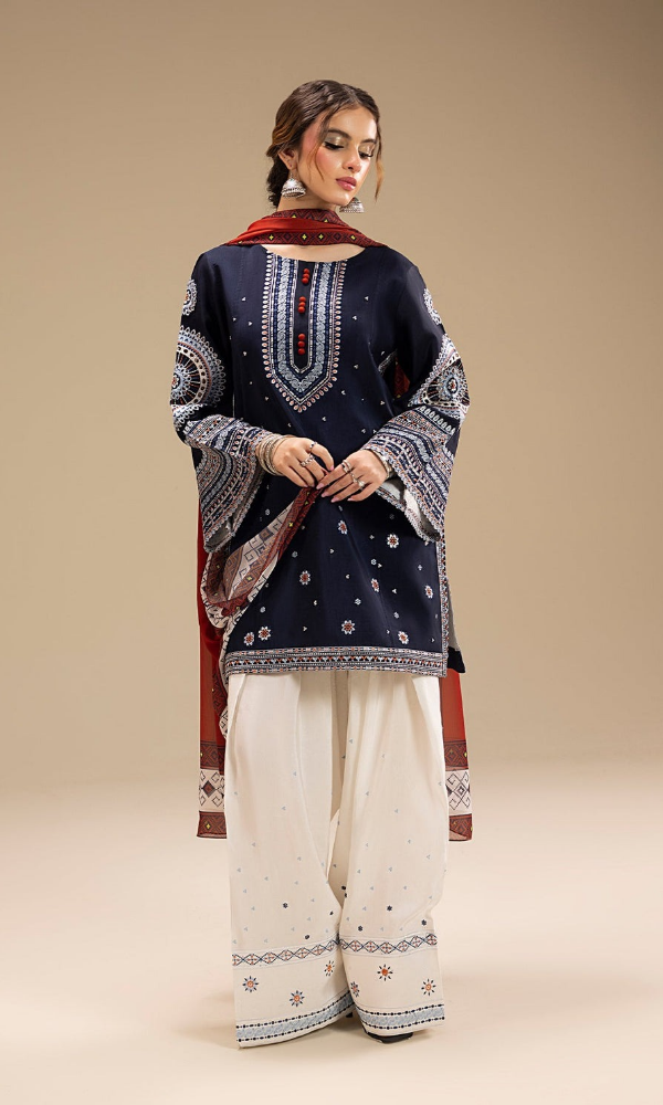 Jazmine Unstitched 3 Piece Heavy Embroidered Lawn