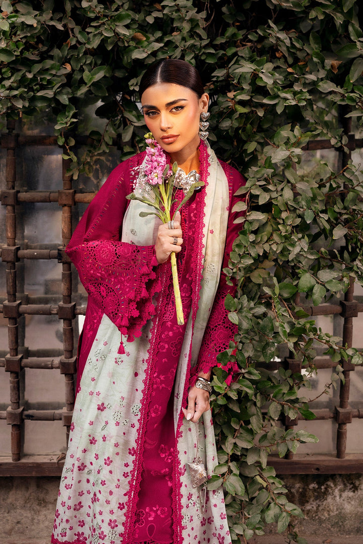 Jazmin - Dhanak 3-Piece Unstitched Embroidered Suit