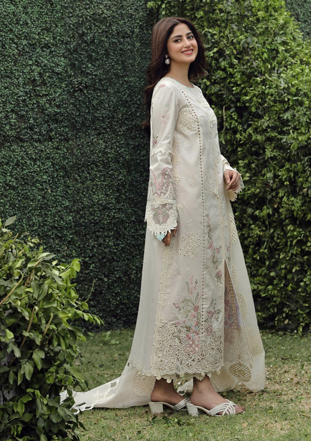 Qalamkar - Dhanak 3-Piece Unstitched Embroidered Suit