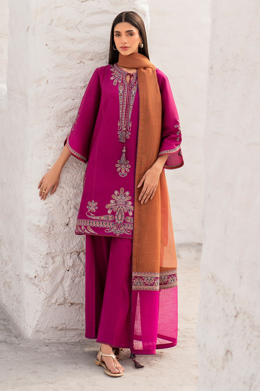 EMBROIDERED LAWN RTW-9114