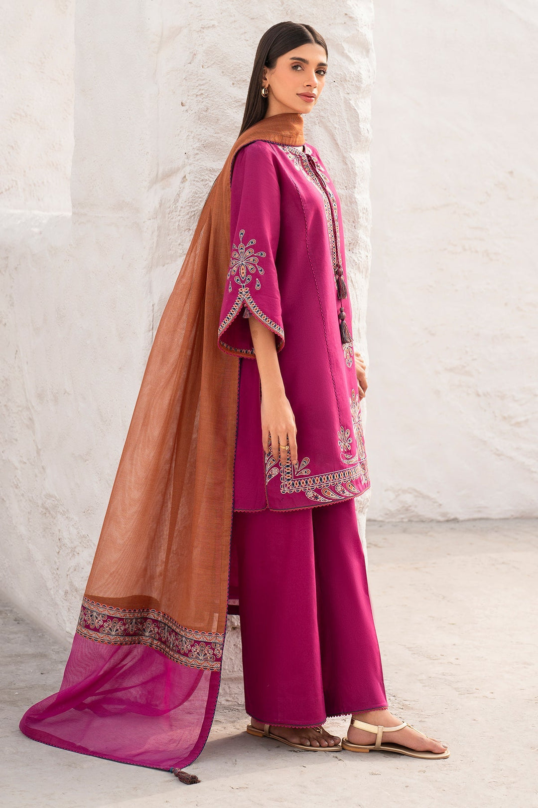 EMBROIDERED LAWN RTW-9114
