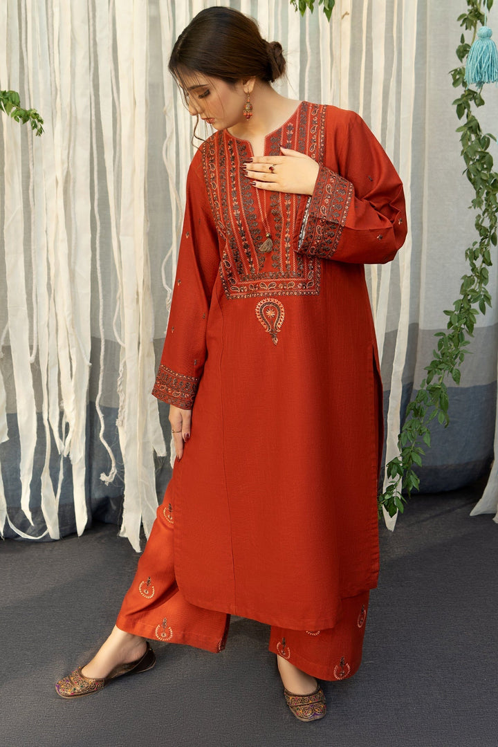 Urge Premium Luxury Lawn Unstitched 3-Piece Heavy Embroidered Suit