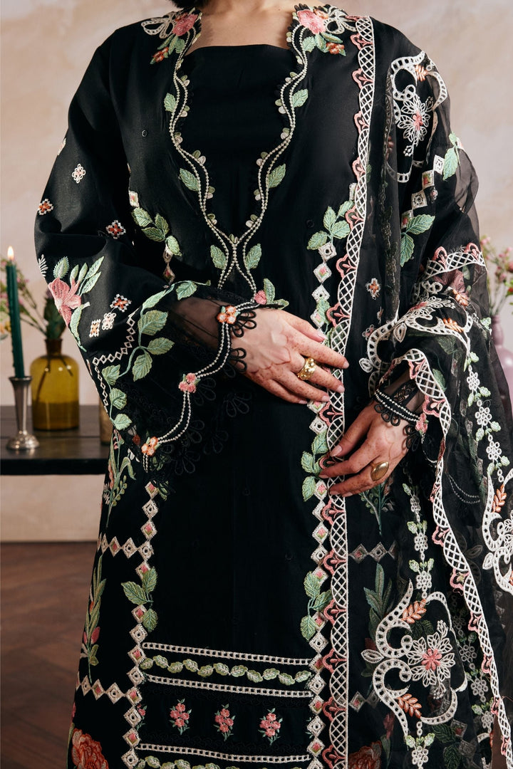 Gul Meena - Dhanak 3-Piece Unstitched Embroidered Suit