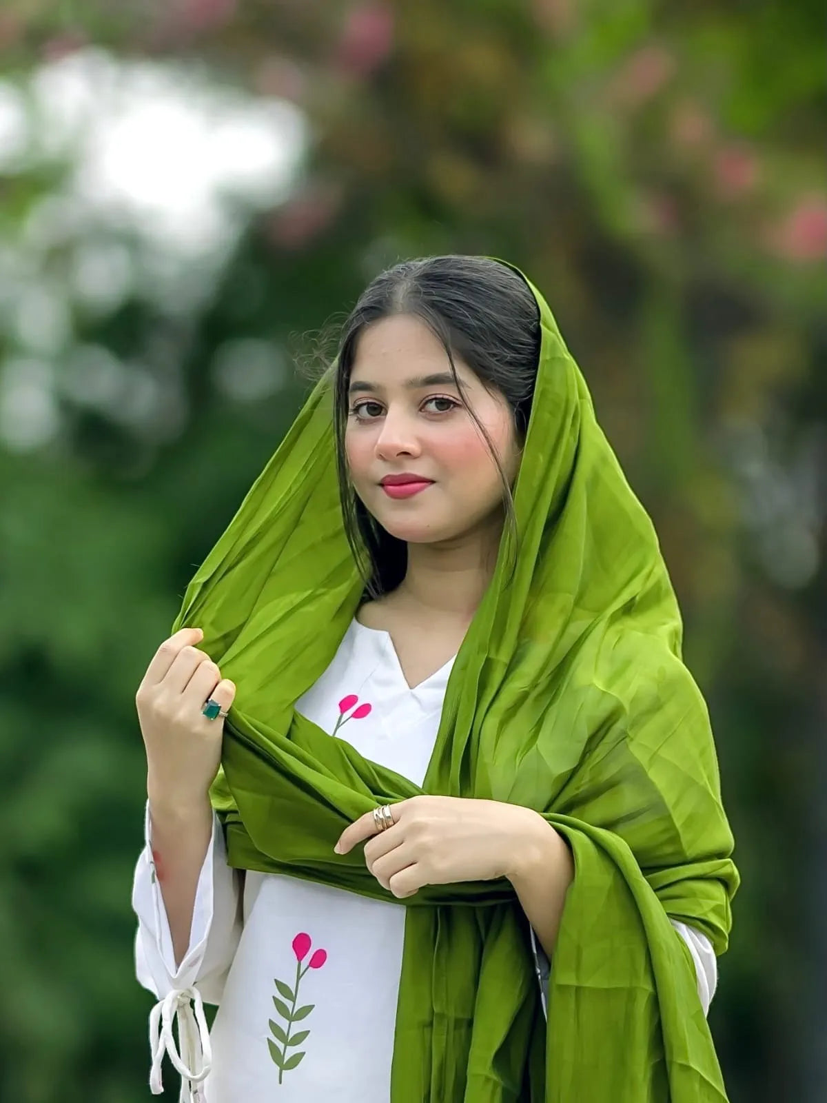 LAAM Dhanak 3 Piece Embroidered Unstitched Suit