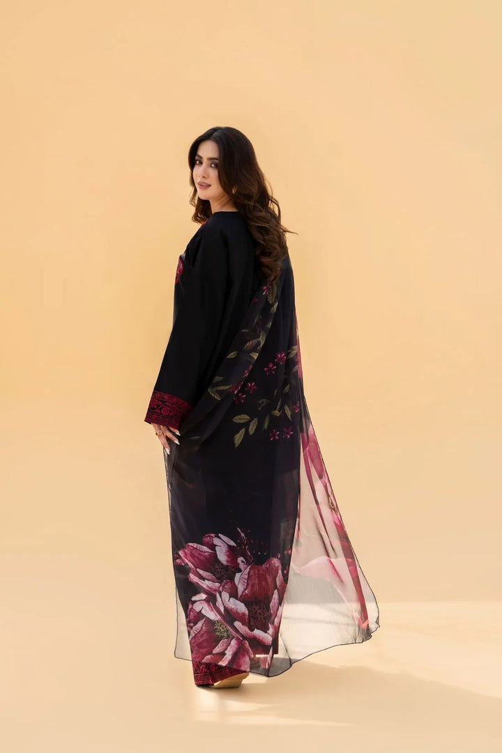 Zaroon - Dhanak 3-Piece Unstitched Embroidered Suit