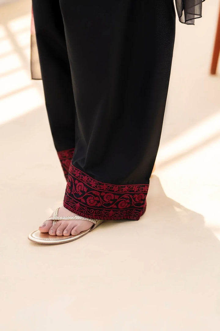 Zaroon - Dhanak 3-Piece Unstitched Embroidered Suit