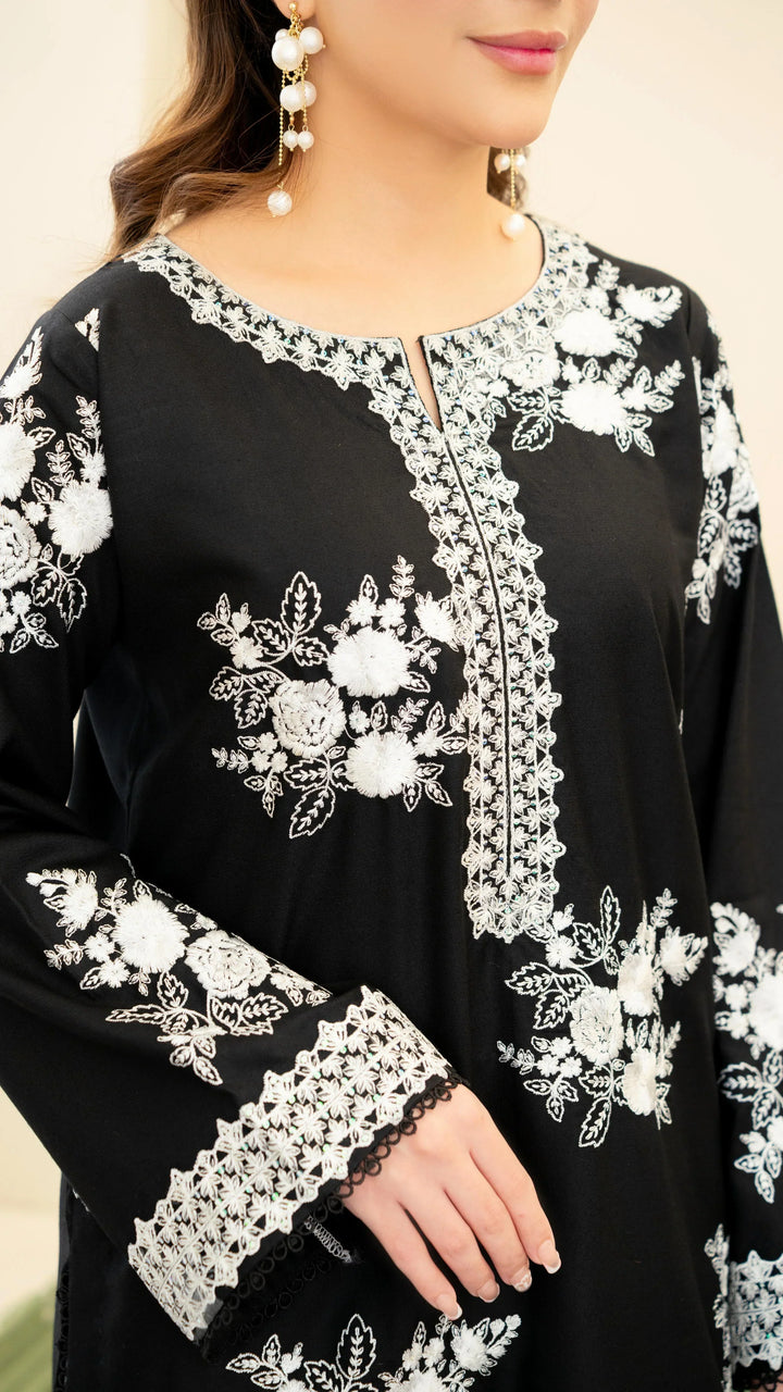 Maria.B Premium Luxury Lawn Unstitched 3-Piece Heavy Embroidered Suit