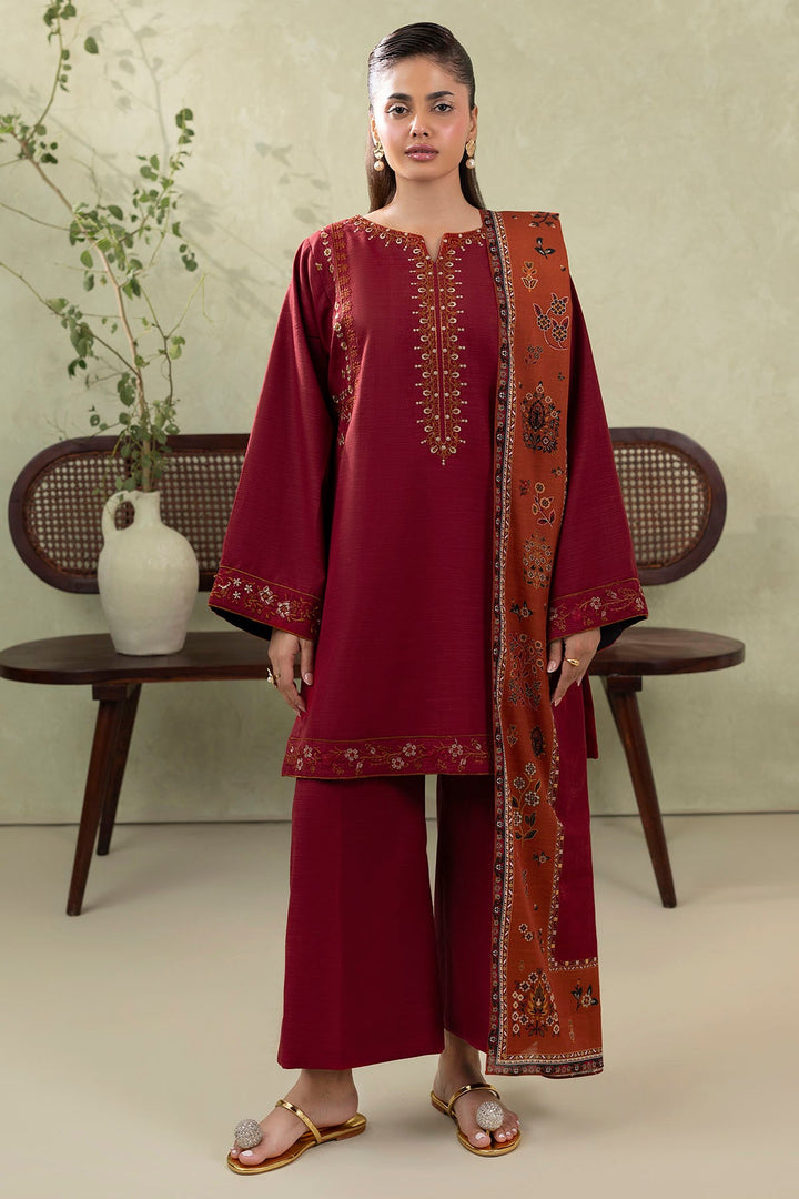 Motifz Premium Lawn – Embroidered Unstitched 3-Piece Suite with Printed Dupatta