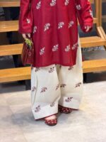 Gulnaar Unstitched 2PC Dhanak Suit