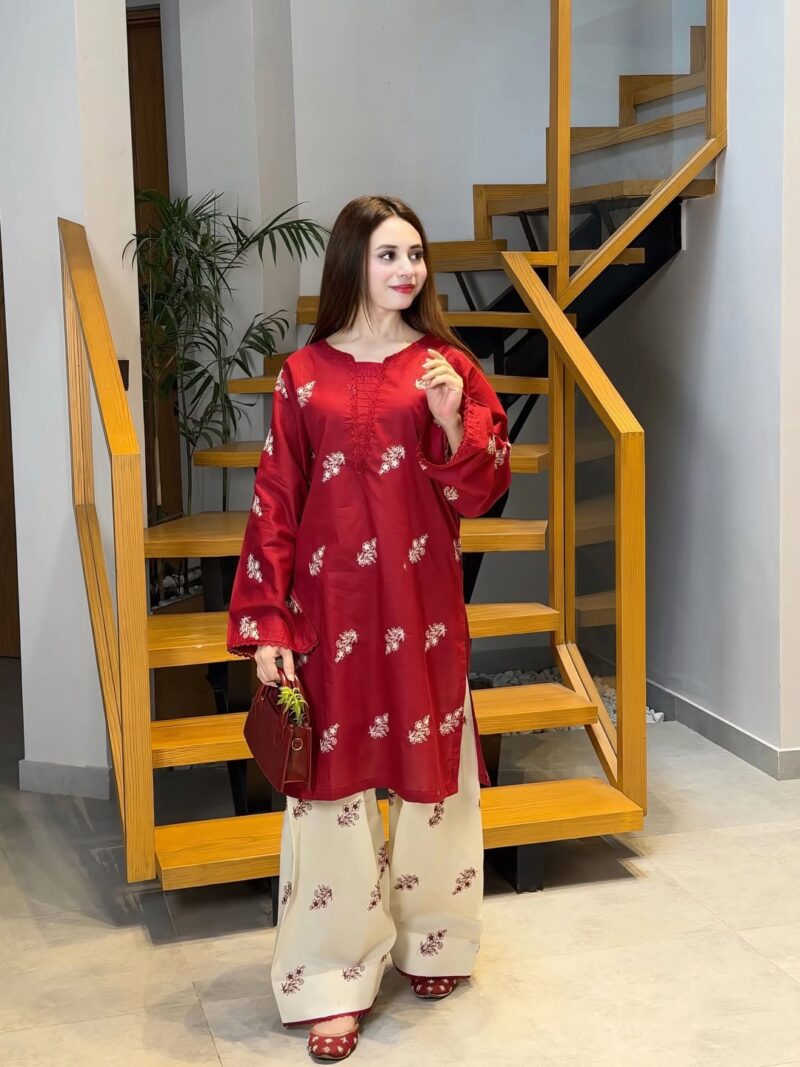 Gulnaar Unstitched 2PC Dhanak Suit