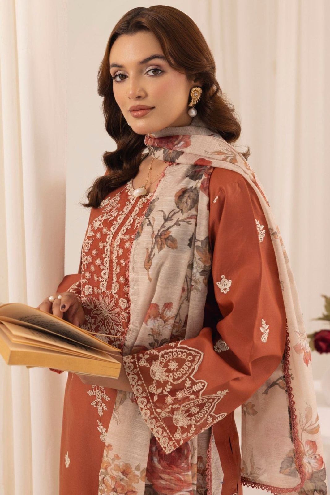 3PC Embroidered IR0037
