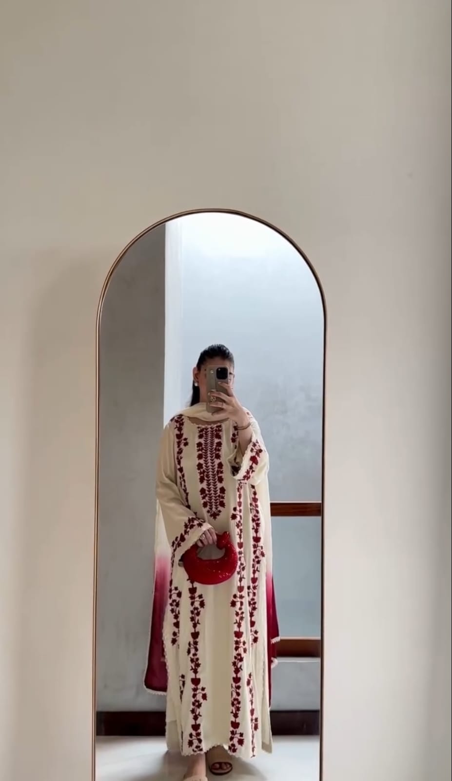 Zarif - Dhanak 3-Piece Unstitched Embroidered Suit