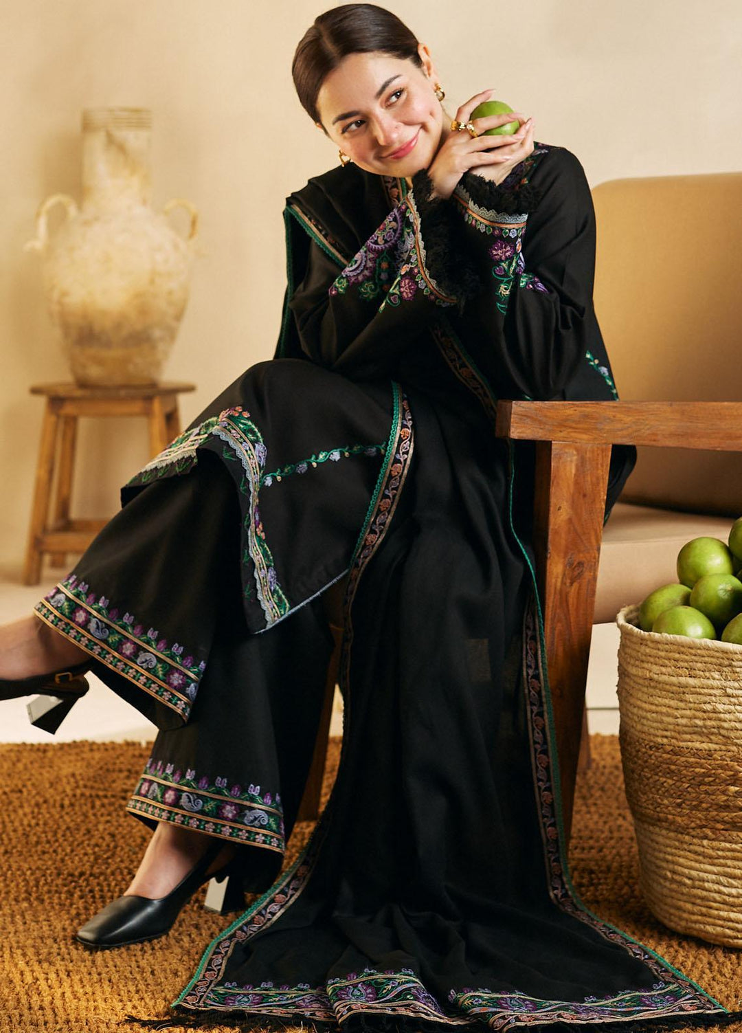 Coco By Zara Shahjahan - Dhanak 3-Piece Unstitched Embroidered Suit