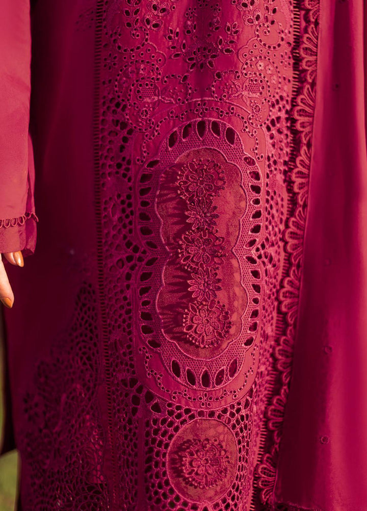 Manara - Dhanak 3-Piece Unstitched Embroidered Suit
