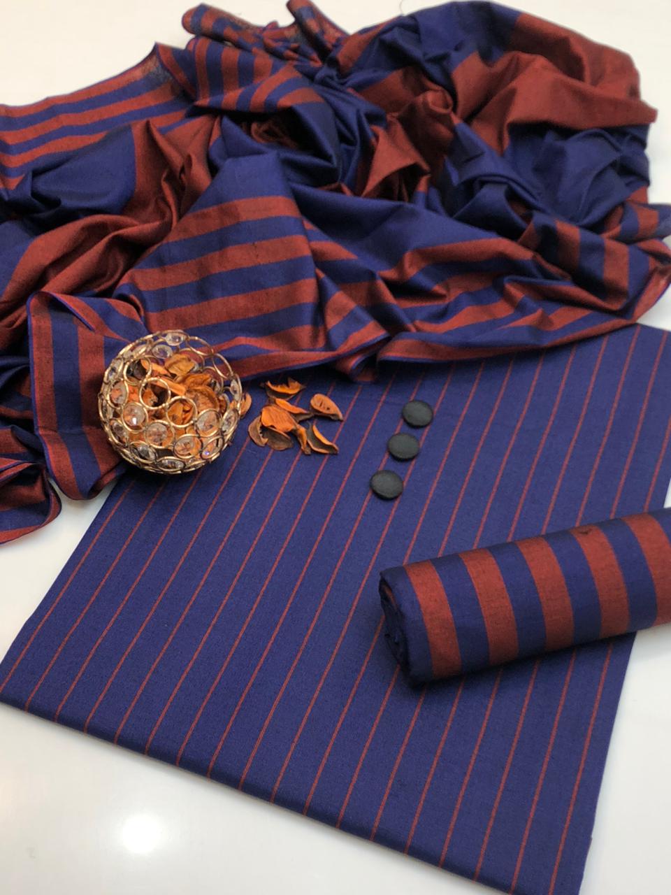 Khaadi Multani Susi 3 Piece Unstitched Suit