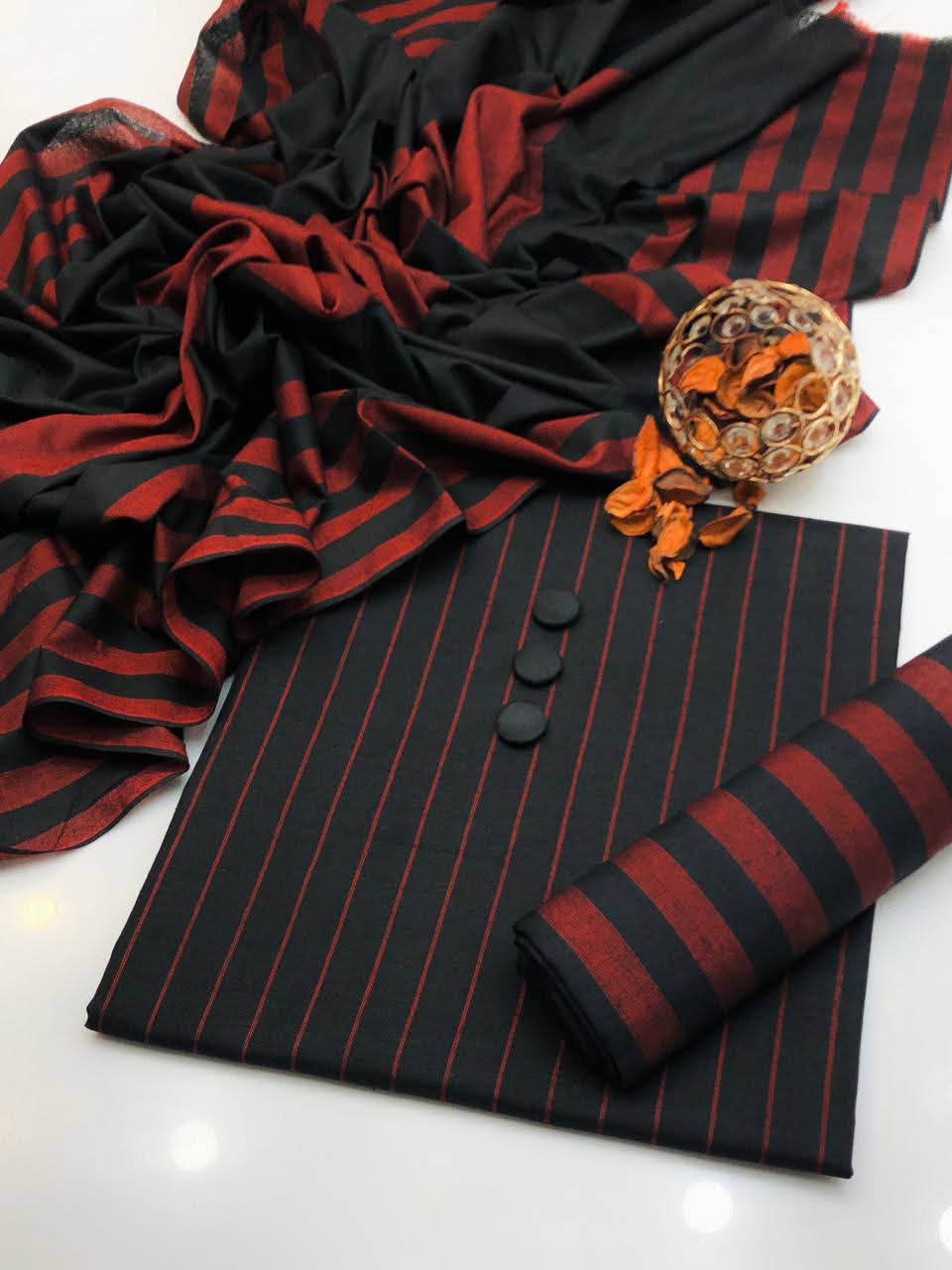 Khaadi Multani Susi 3 Piece Unstitched Suit