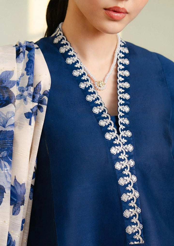 Zara Shahjahan Premium Luxury Lawn Unstitched 3-Piece Heavy Embroidered Suit